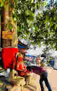महानायक आज़ाद हर की पौड़ी हरिद्वार में