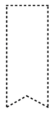 ホワイトフォークリボン