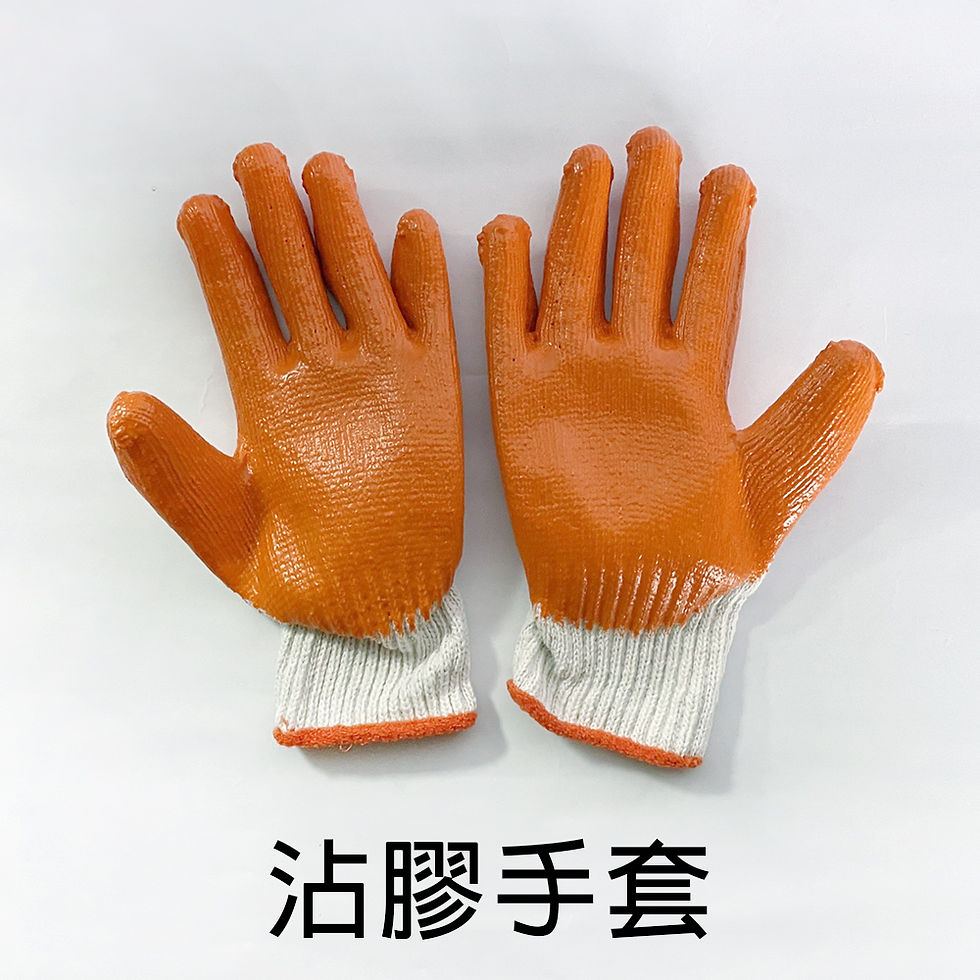 縮圖：棉質沾膠手套 (30雙/打)