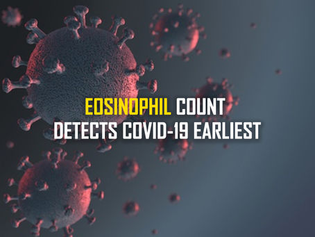 Eosinophil Count For Early Detection Of COVID-19