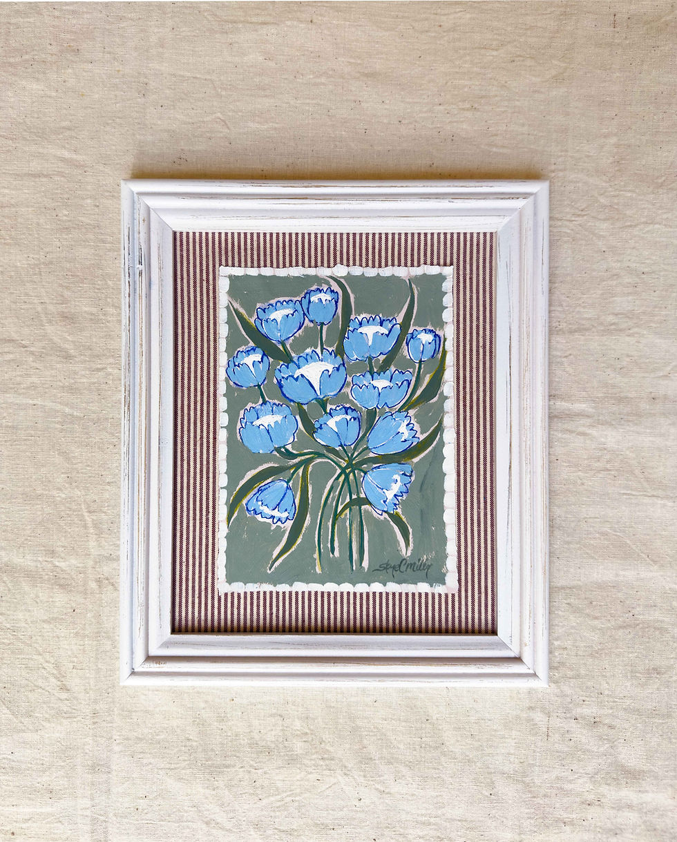 Thumbnail: "Your Strength Inspires Me" Framed Original Painting