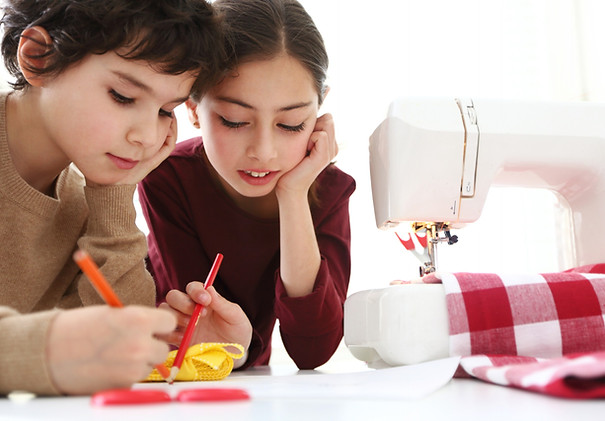 boys and girls sewing curriculum for homeschool and at home learning