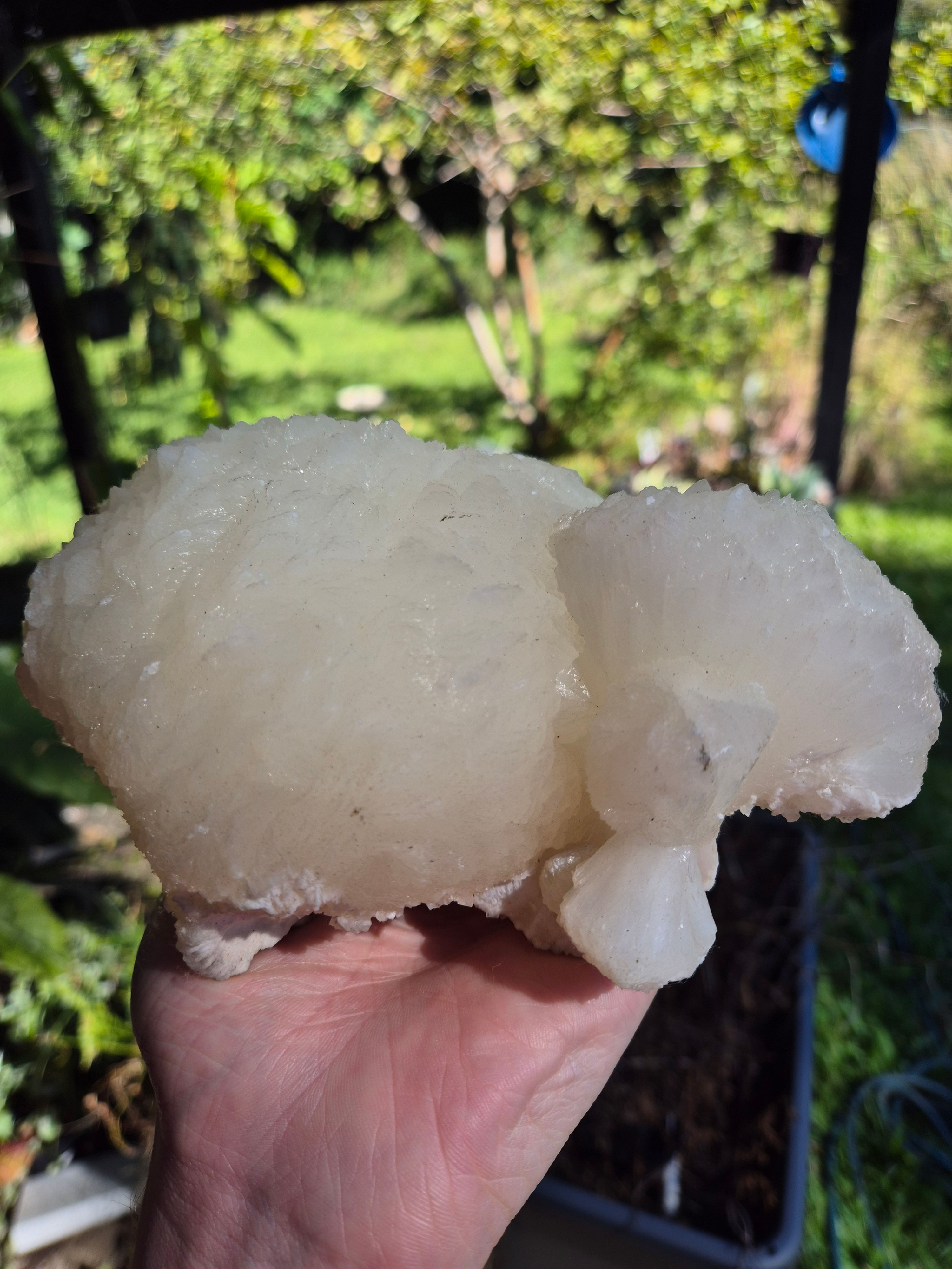 Stilbite and Apophyllite Crystal Specimen