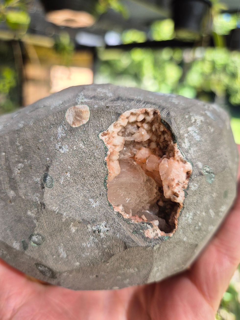 Thumbnail: Stilbite and Pink Heulandite Specimen