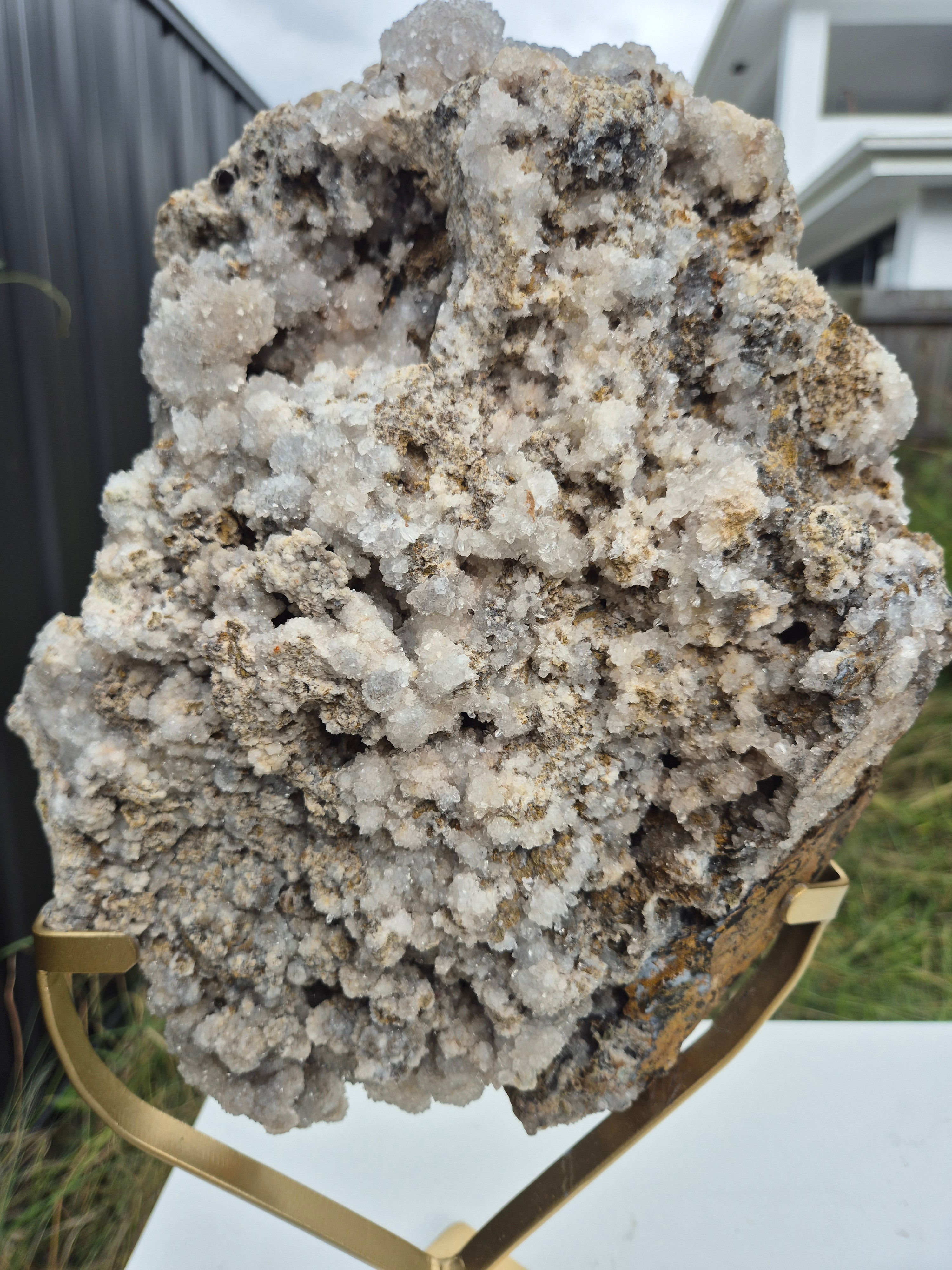 Large High Grade Macrocrystalline Quartz Specimen