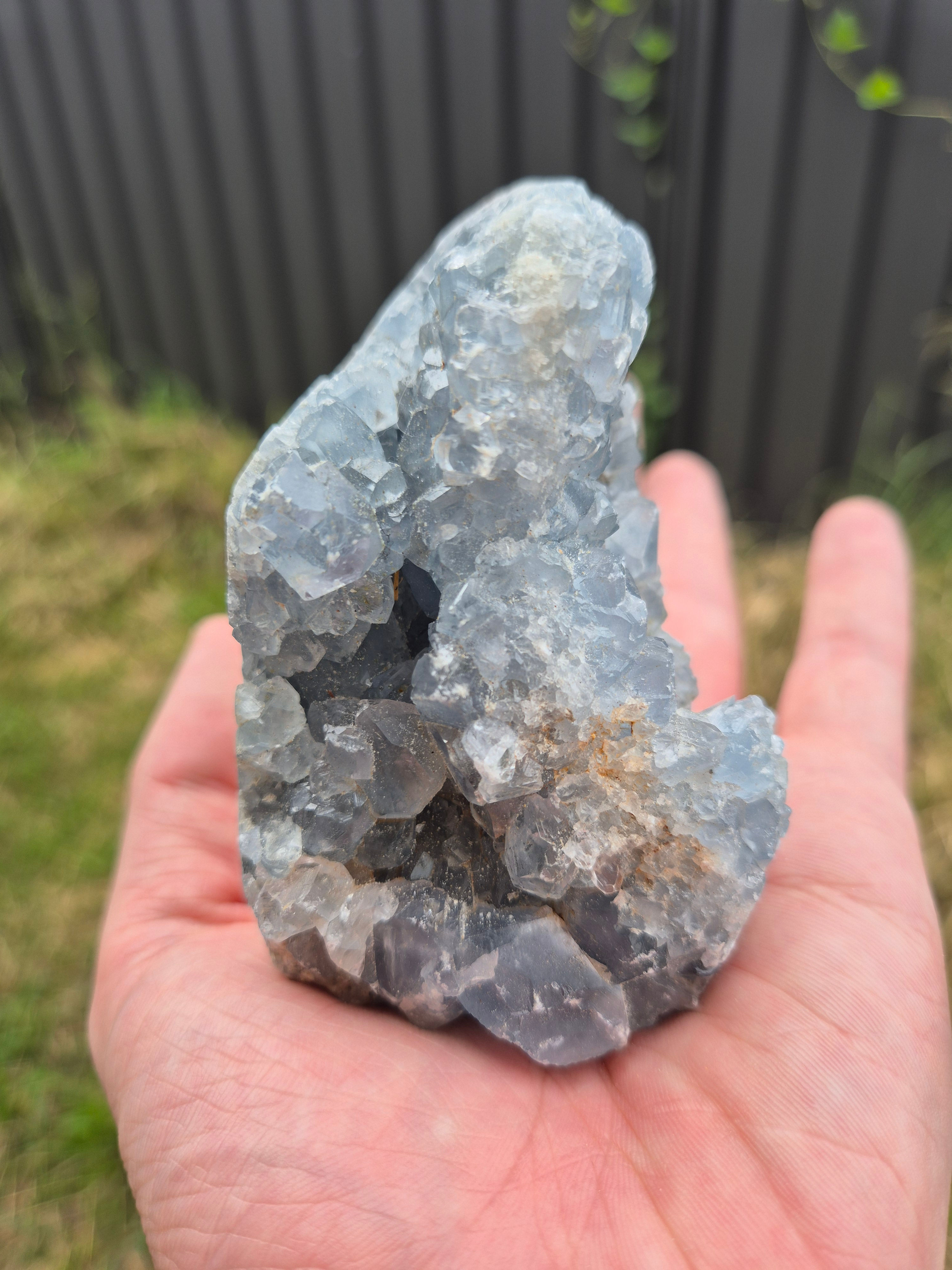 Self Standing Celestite Egg