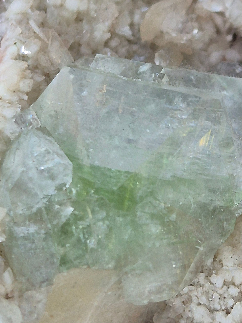 Thumbnail: Apophyllite, Stilbite and Heulandite Crystal Specimen