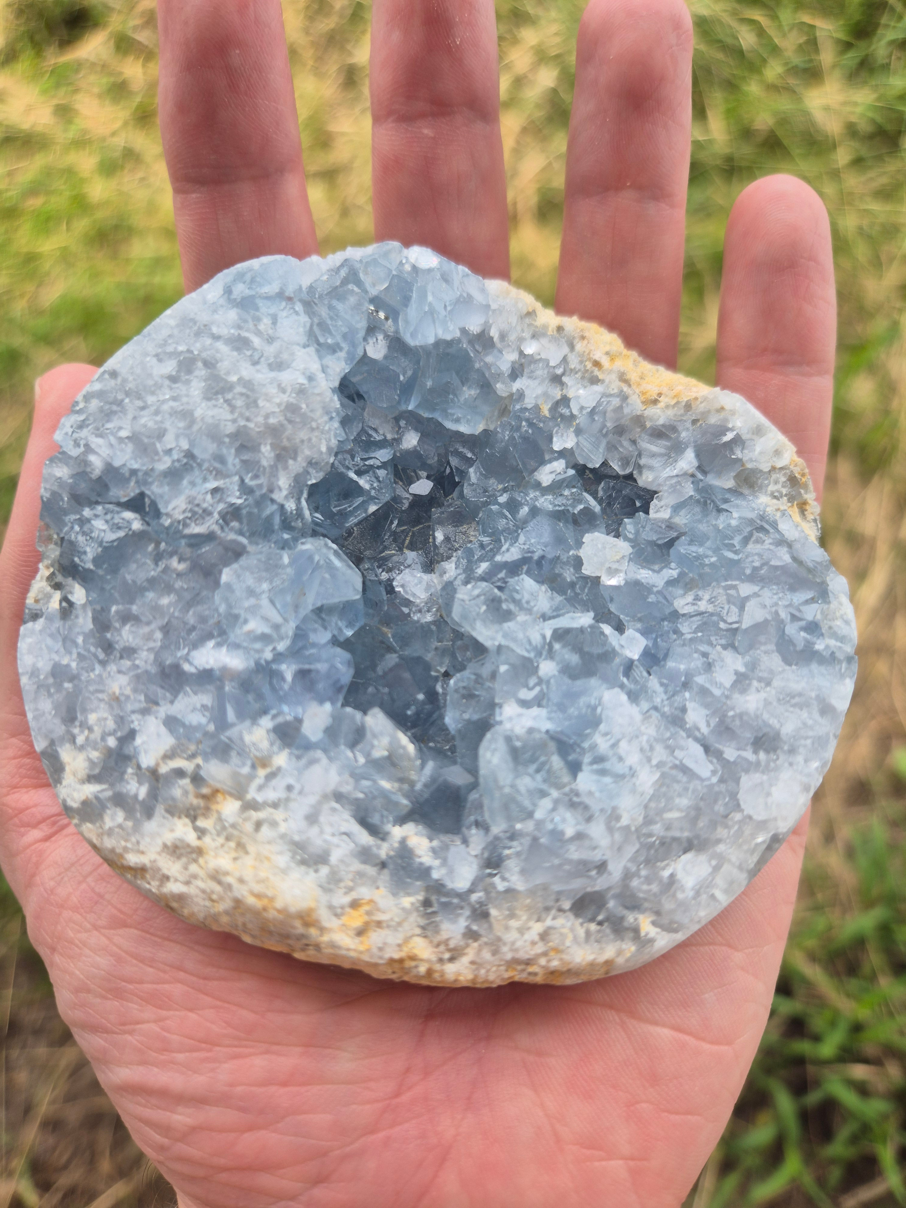Round Celestite Specimen