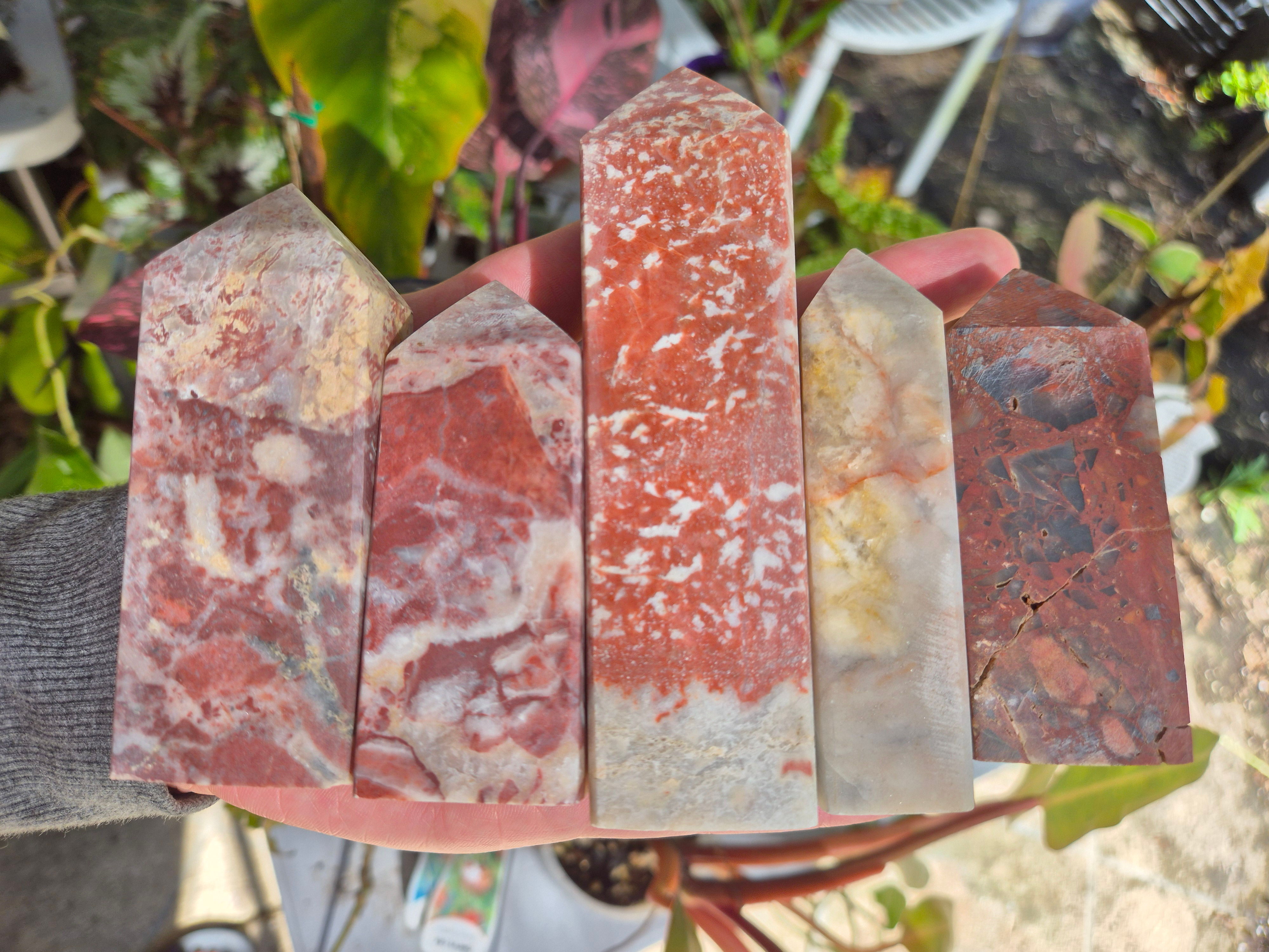 Waigu Jasper Obelisks