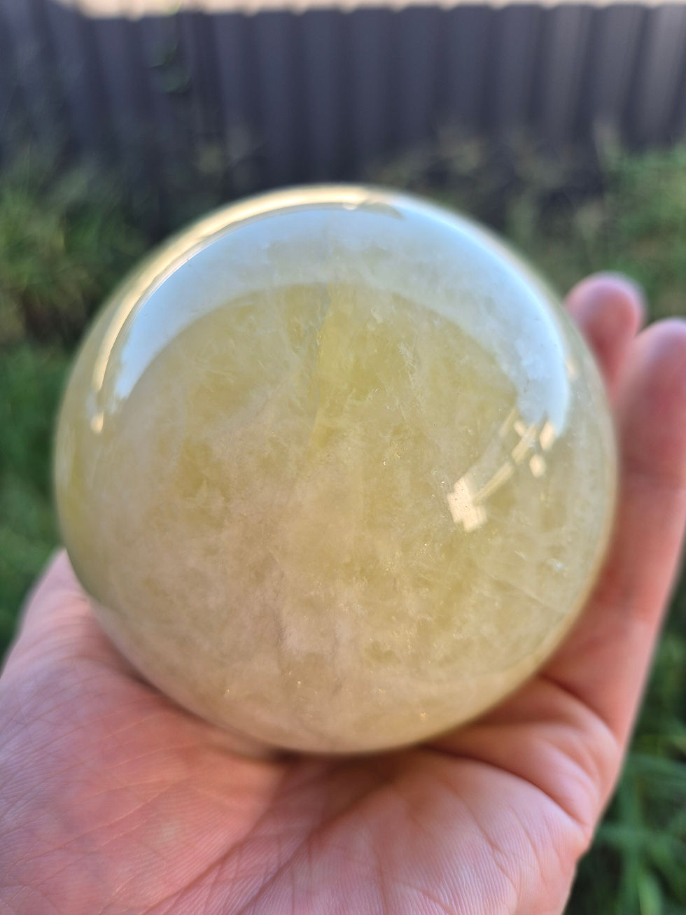 Thumbnail: Large High Grade Citrine Sphere