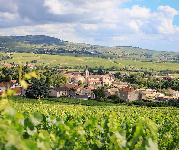 Village charmant de Villié-Morgon en Beaujolais