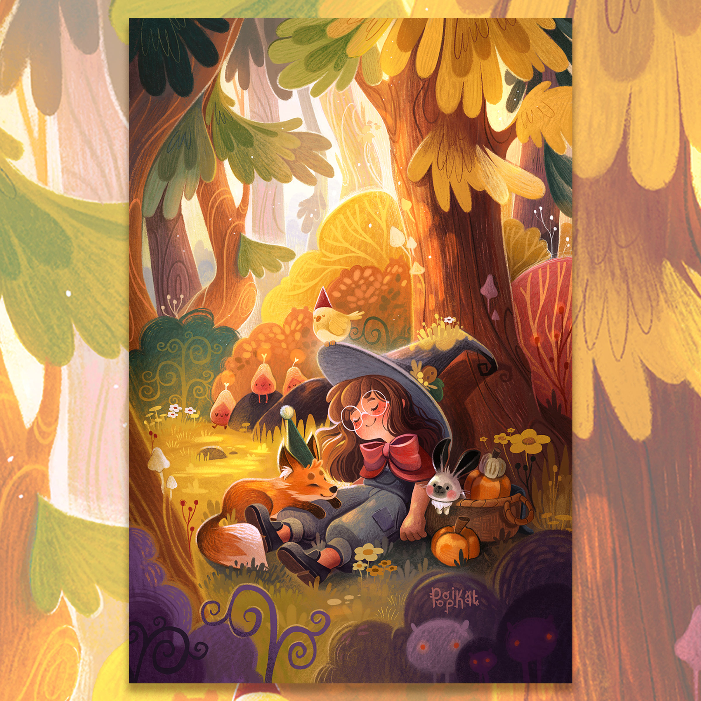 Kikwi's Nap | 5"x7" Print