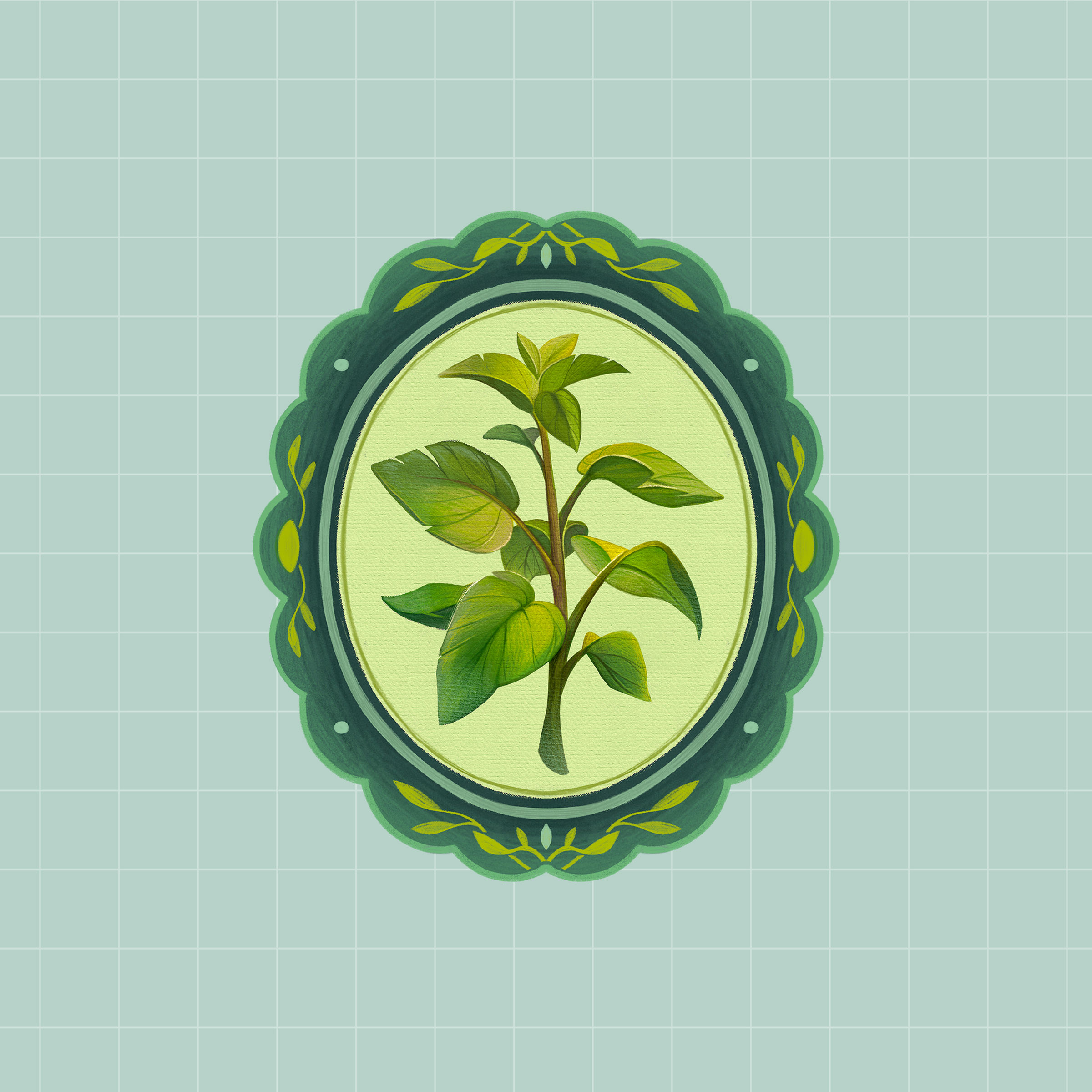 Seedling Postage | Sticker