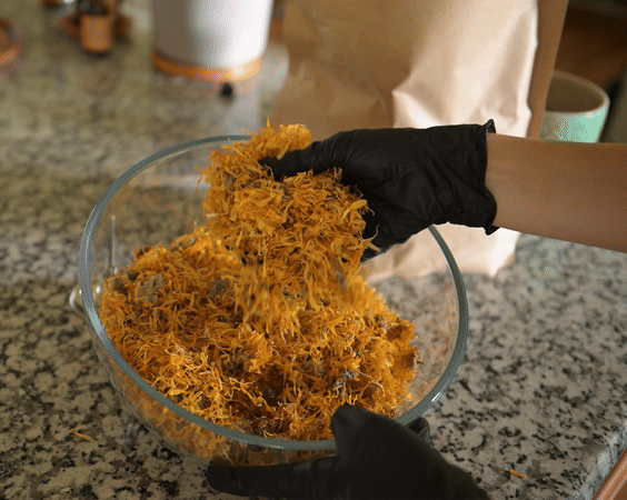 Organic herbal apothecary calendula for skin health