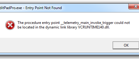 Looking for MSVCP140.dll error