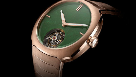 H. Moser & Cie Streamliner with a Natural Jade Dial