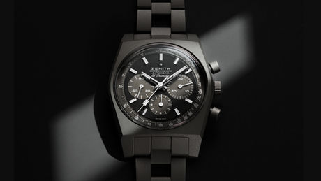 The Iconic Zenith Ladder Bracelet is now Available in Matte Titanium