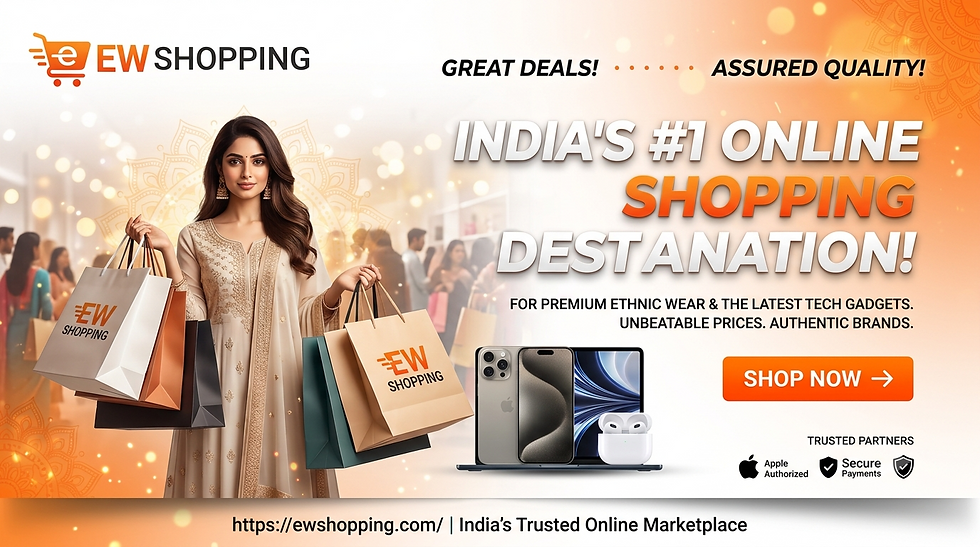 Best Online Shopping Website in India for Great Deals & Quality