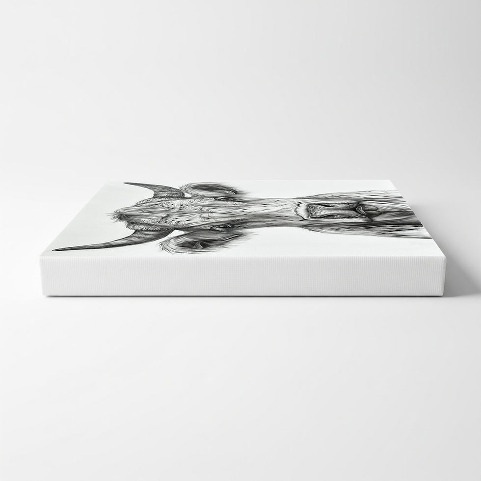 Thumbnail: Freckled Moo | Fine Art Print