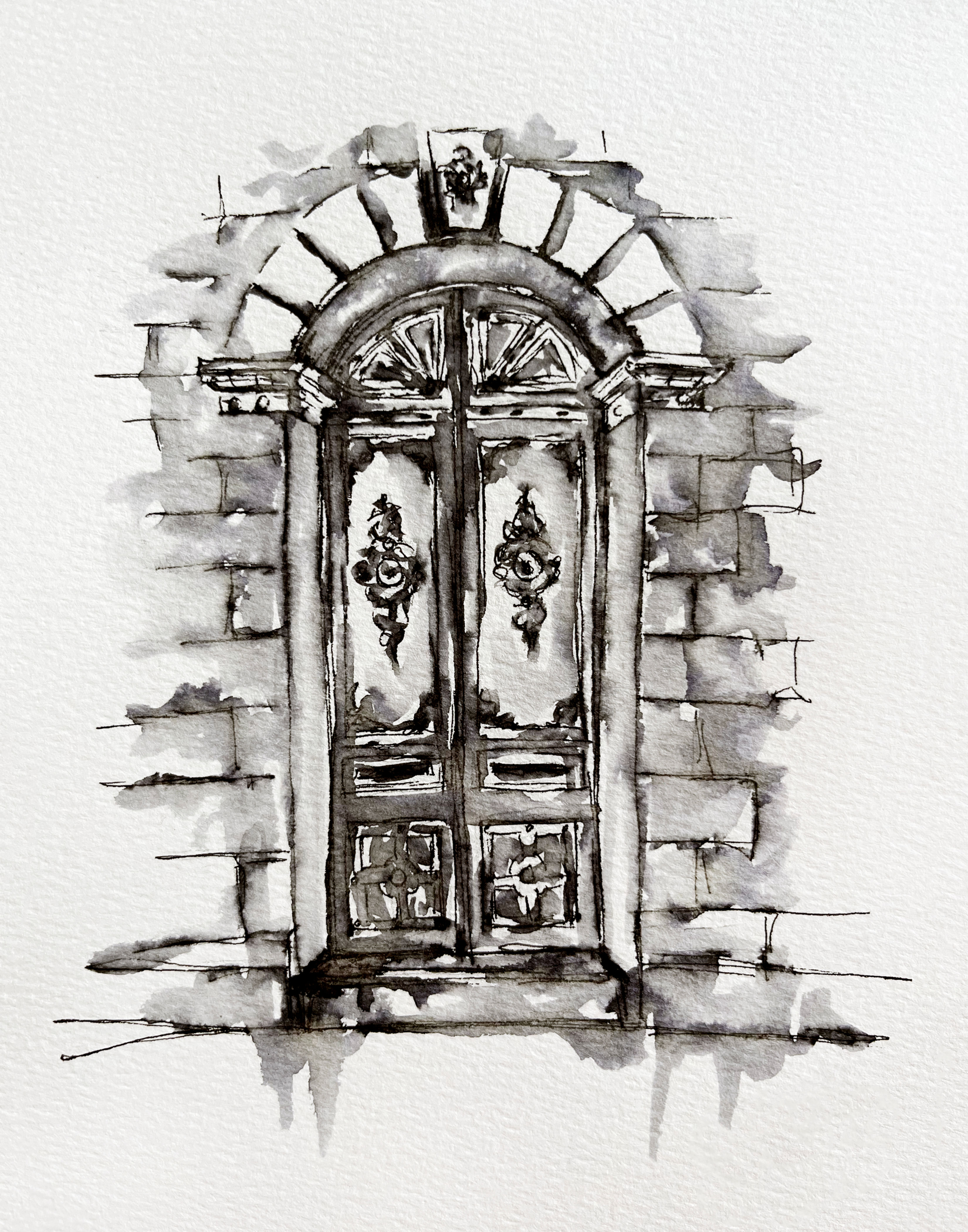 Doors | Matted Print