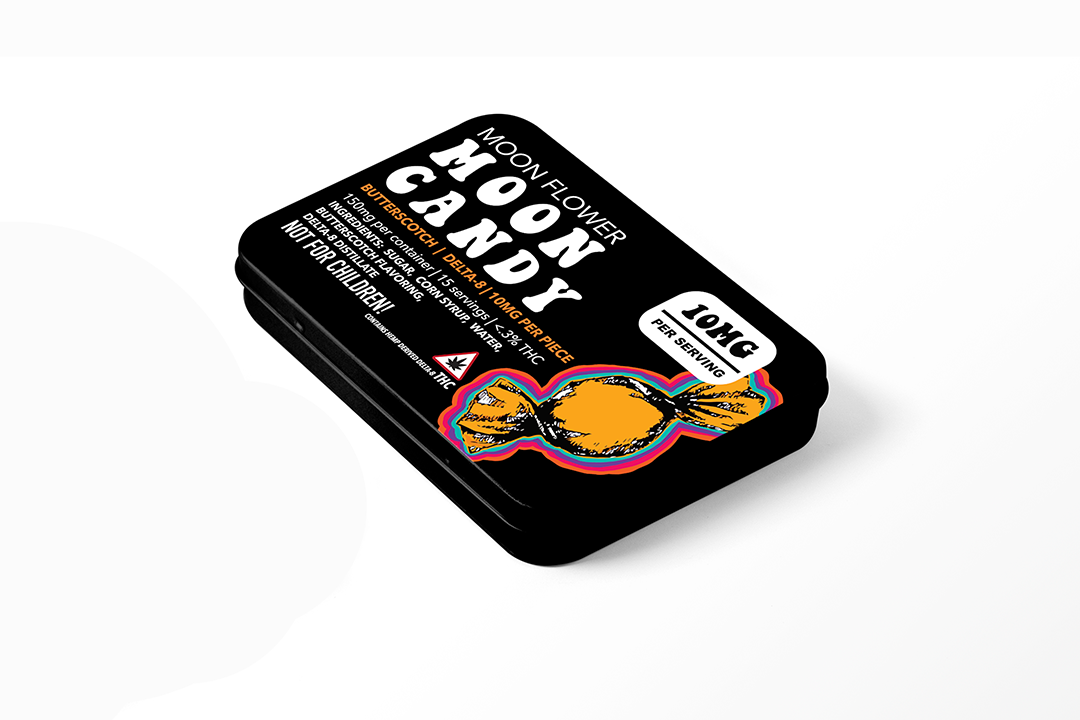 Delta-8 (10mg) Butterscotch Moon Candy