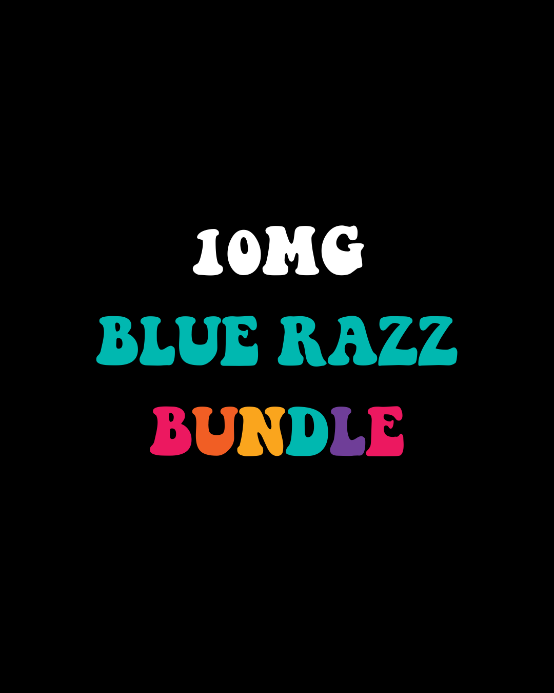 10mg Blue Razz Bundle