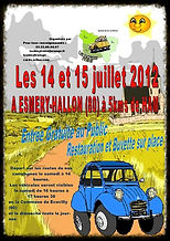 7ème concentration 2cv et Dérivés Les Bicytrons Picards