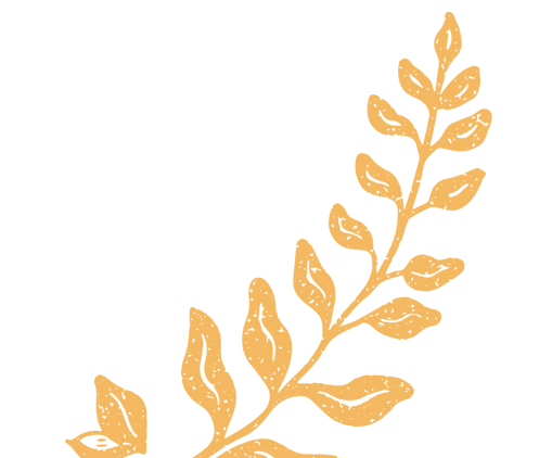 Ornamental Linocut Branch