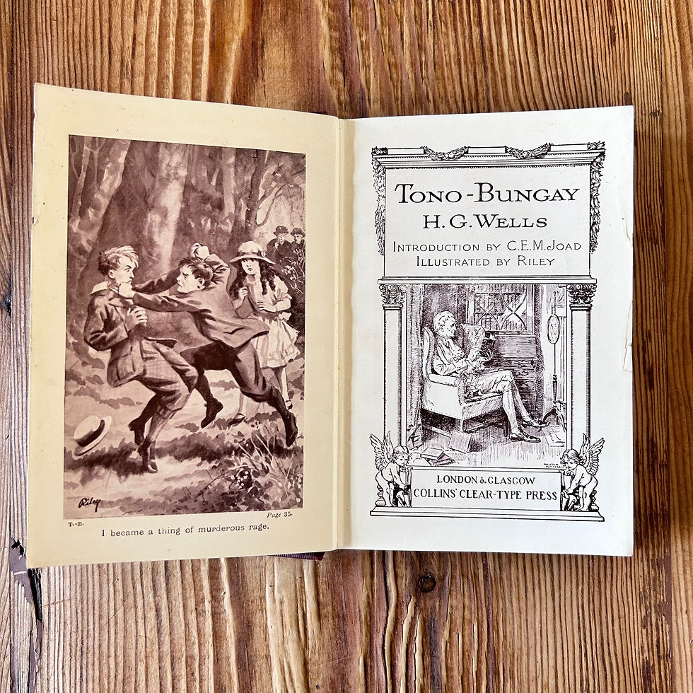 Thumbnail: Tono-Bungay by H G Wells Undated Collins Press 2