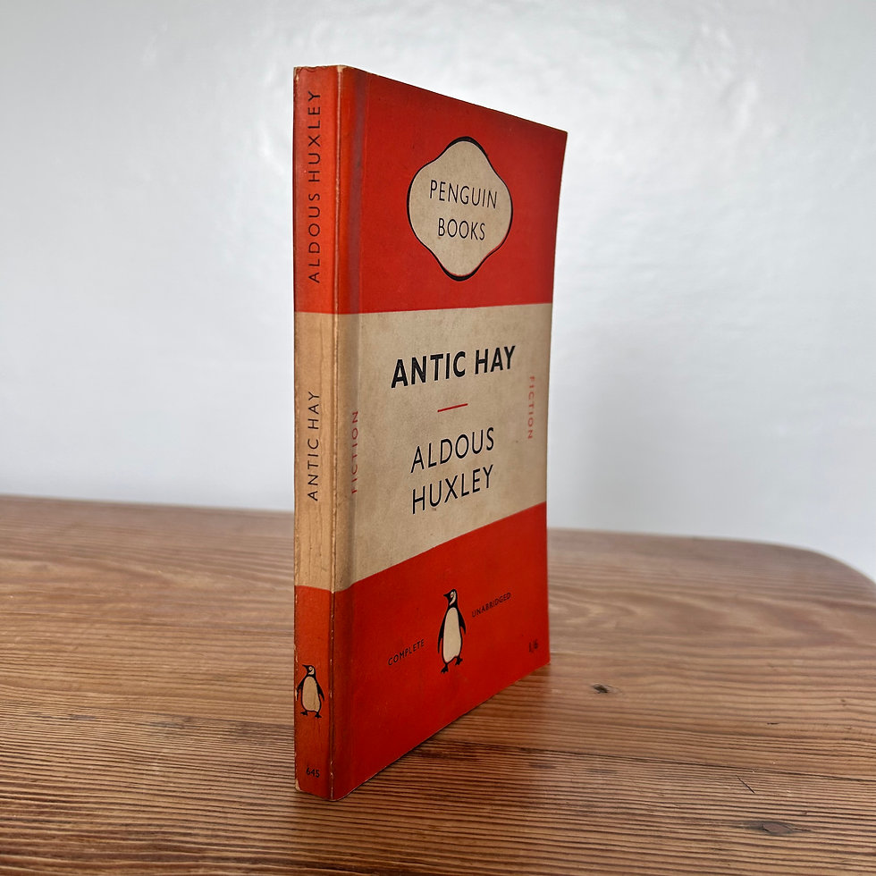 Antic Hay by Aldous Huxley c1950 Penguin Book
