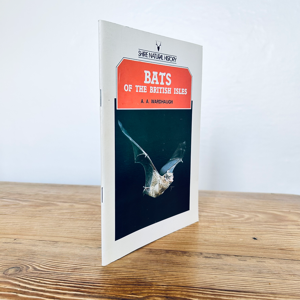 Bats of the British Isles by A.A. Wardhaugh c1990 Nature