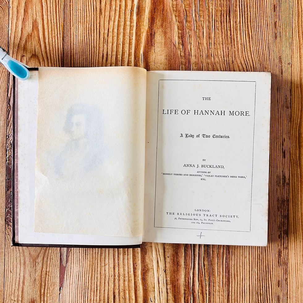 Thumbnail: The Life of Hannah More: A Lady of Two Centuries by Anna Buckland c1882 4