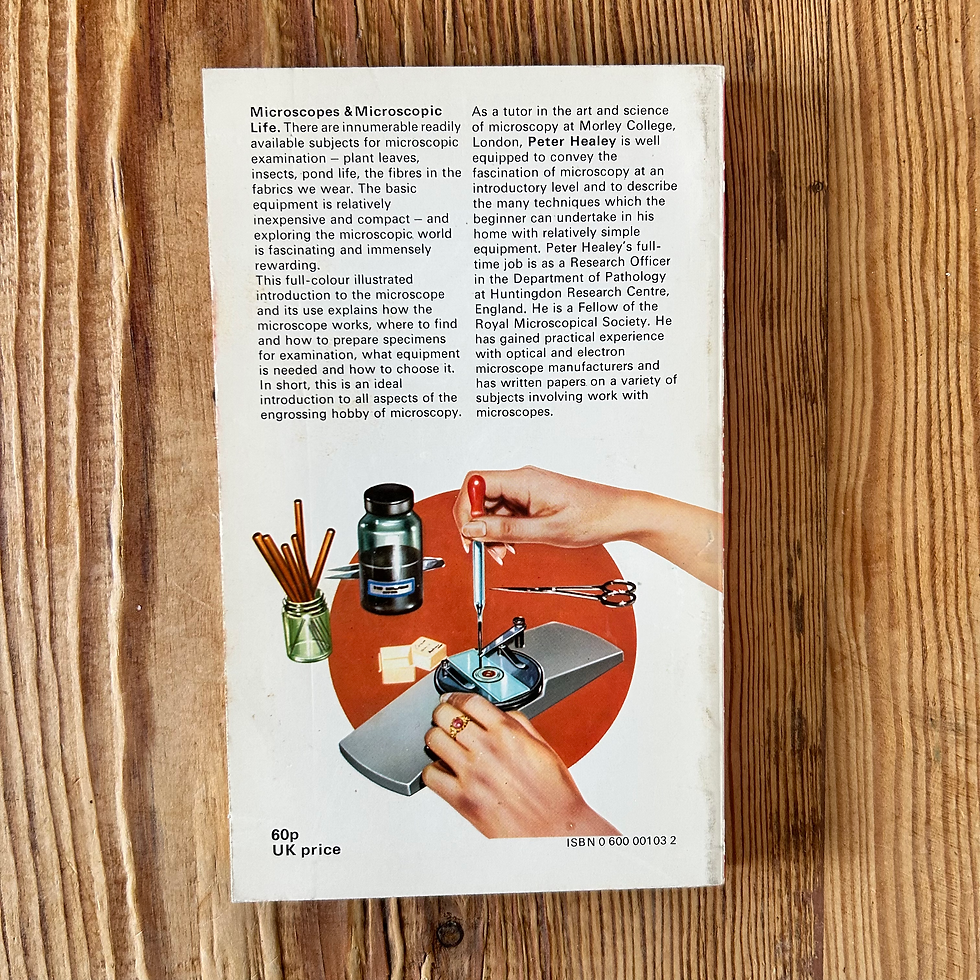 Thumbnail: Microscopes & Microscopic Life by Peter Healey c1974 Hamlyn 5
