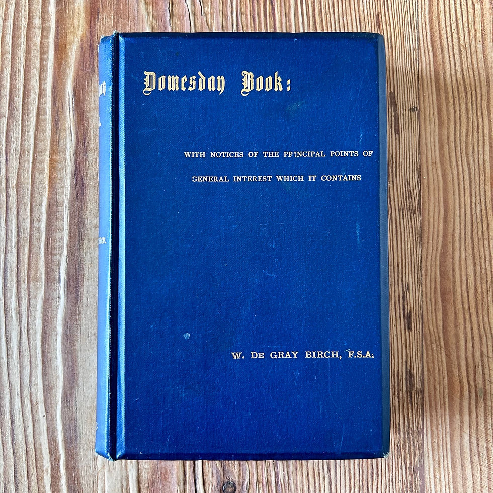 Thumbnail: DOMESDAY BOOK: An Account of the Exchequer Manuscript by Walter De Birch c1887 3