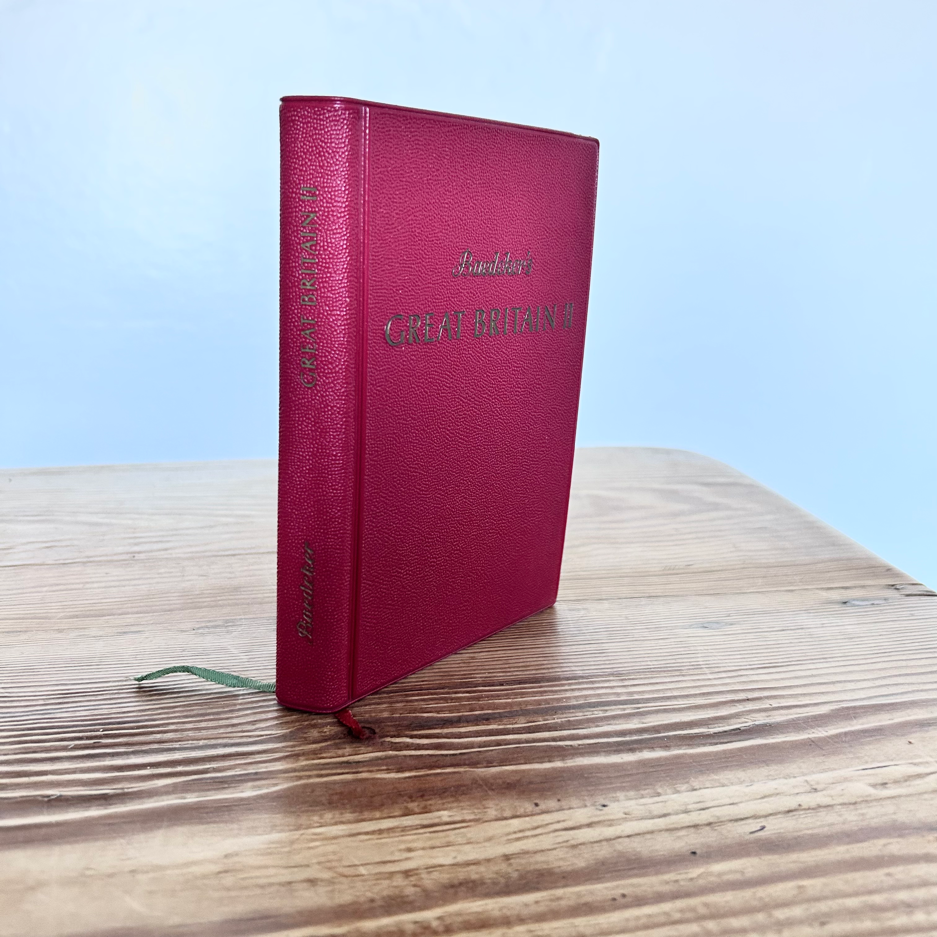 Baedeker's Great Britain II: Central England and Wales by Karl Baedeker c1968