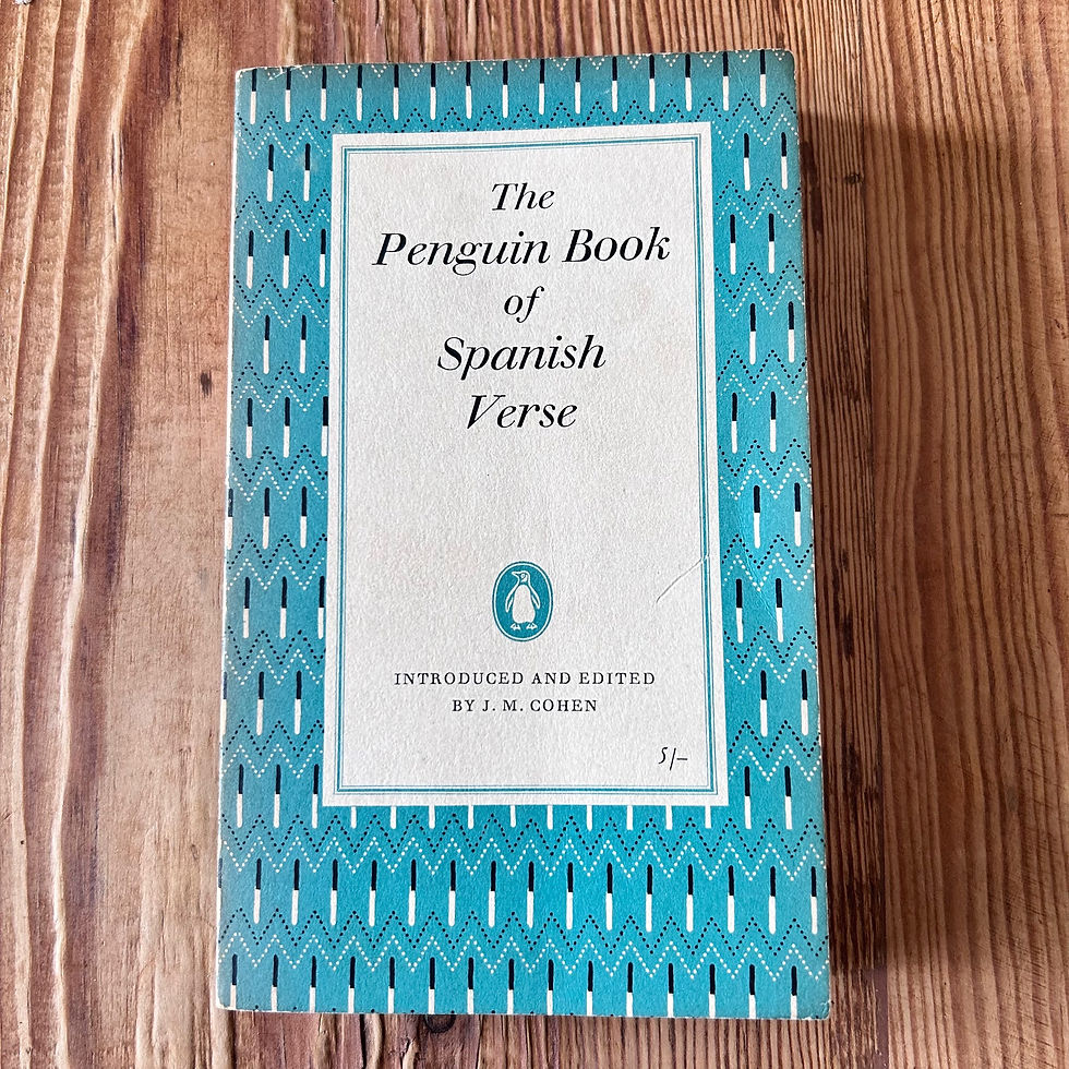 Thumbnail: The Penguin Book of Spanish Verse by J M Cohen c1956 Penguin 2