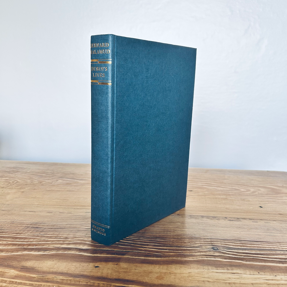 Dublin's Lives by Bernard Malamud c1979 First Edition