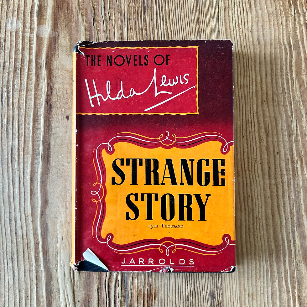 Strange Story by Hilda Lewis c1974 Jarrolds 15 thousand 2