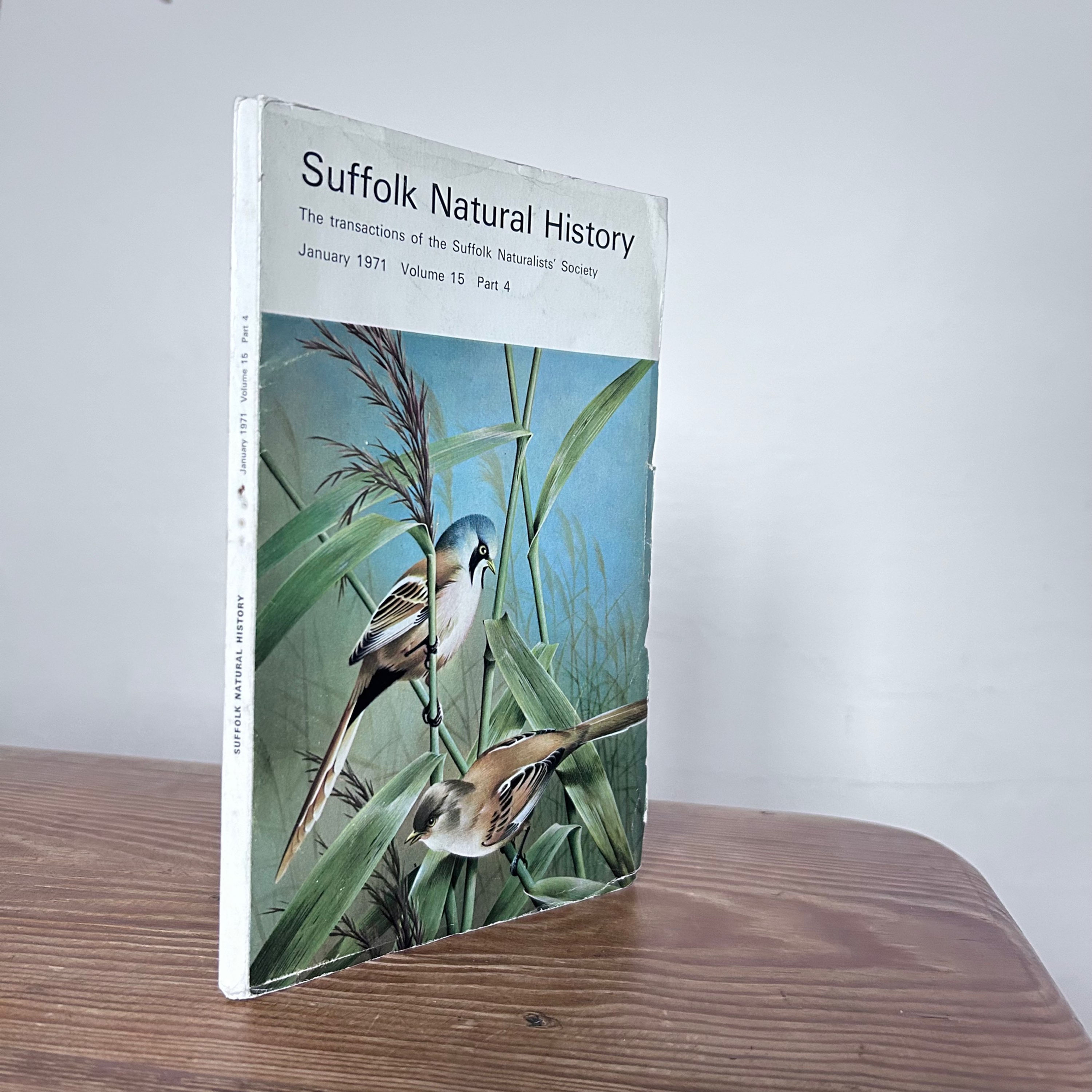 Suffolk Natural History Volume 15-Part 4 c1970