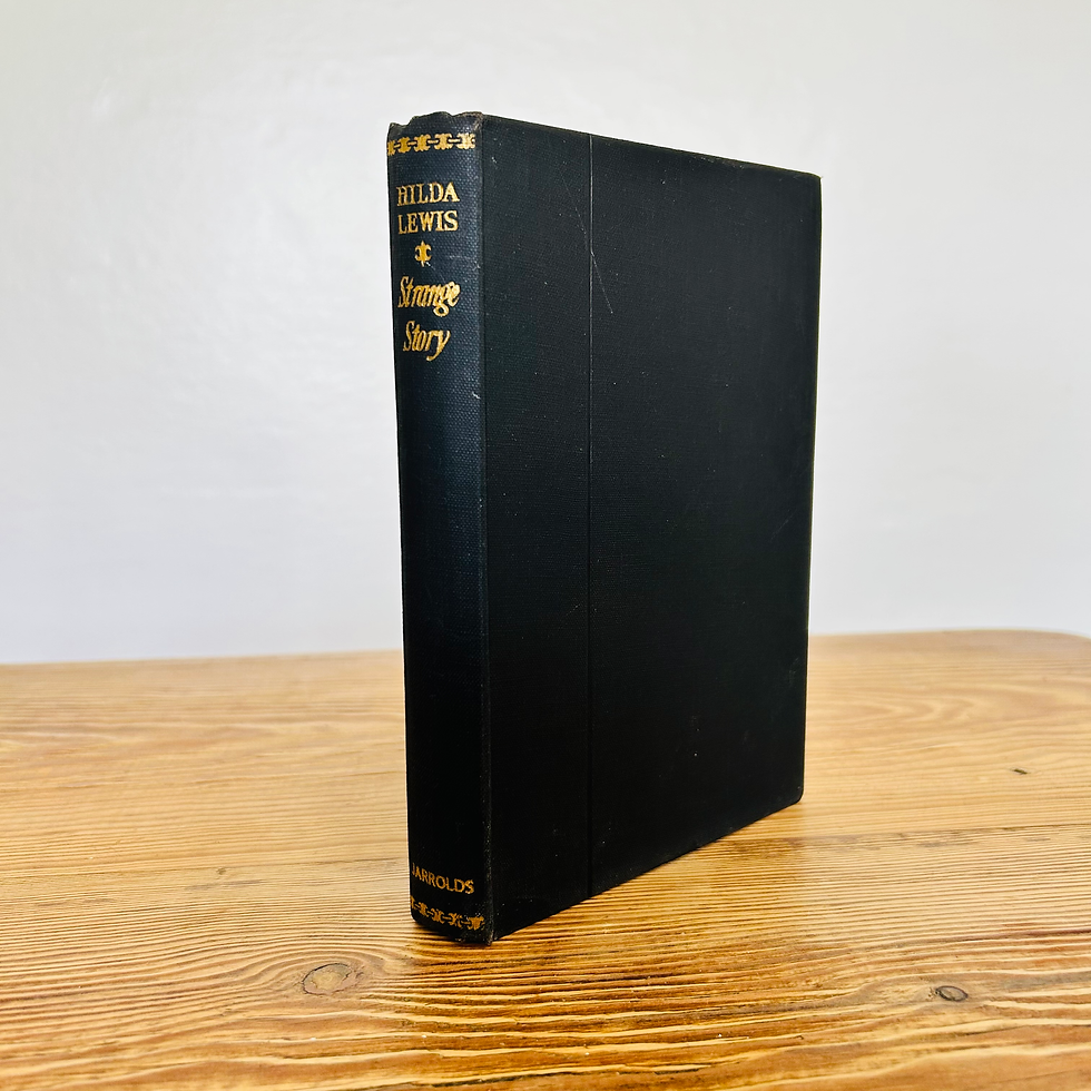 Strange Story by Hilda Lewis c1974 Jarrolds 15 thousand