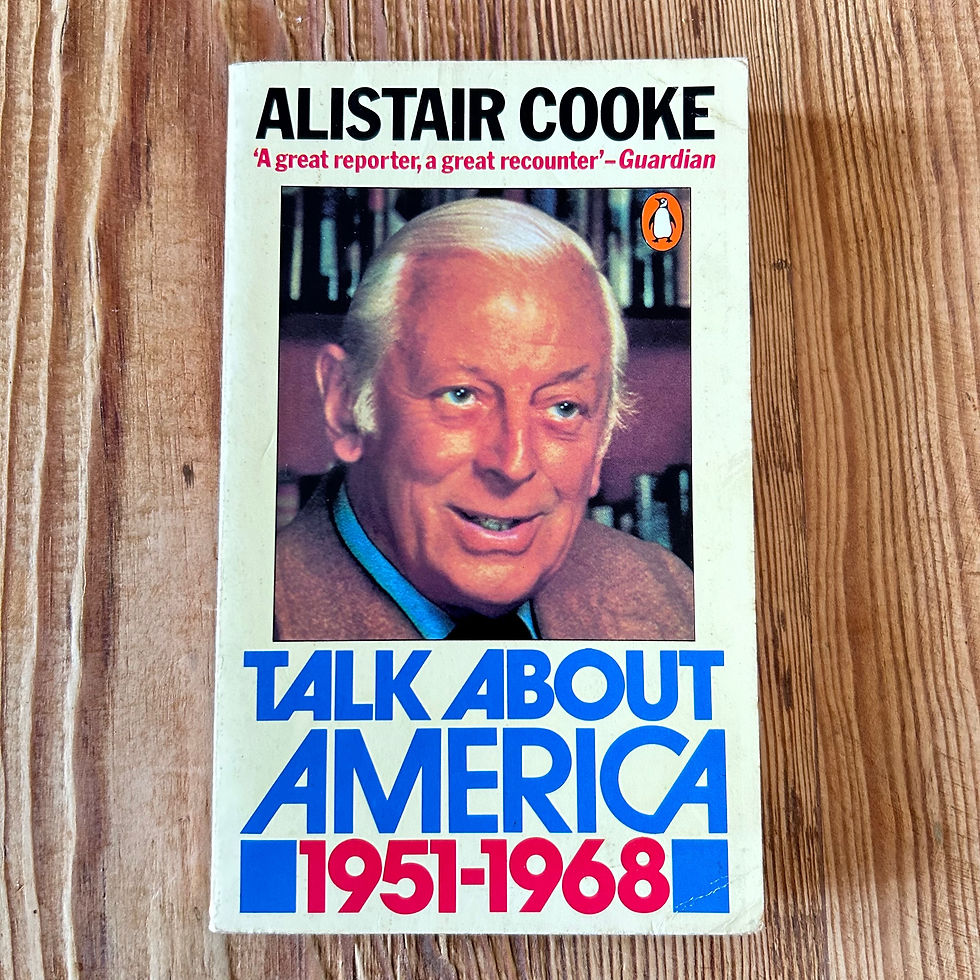 Thumbnail: Talk About America. 1951-1968 by Alistair Cooke c1981 Penguin 2