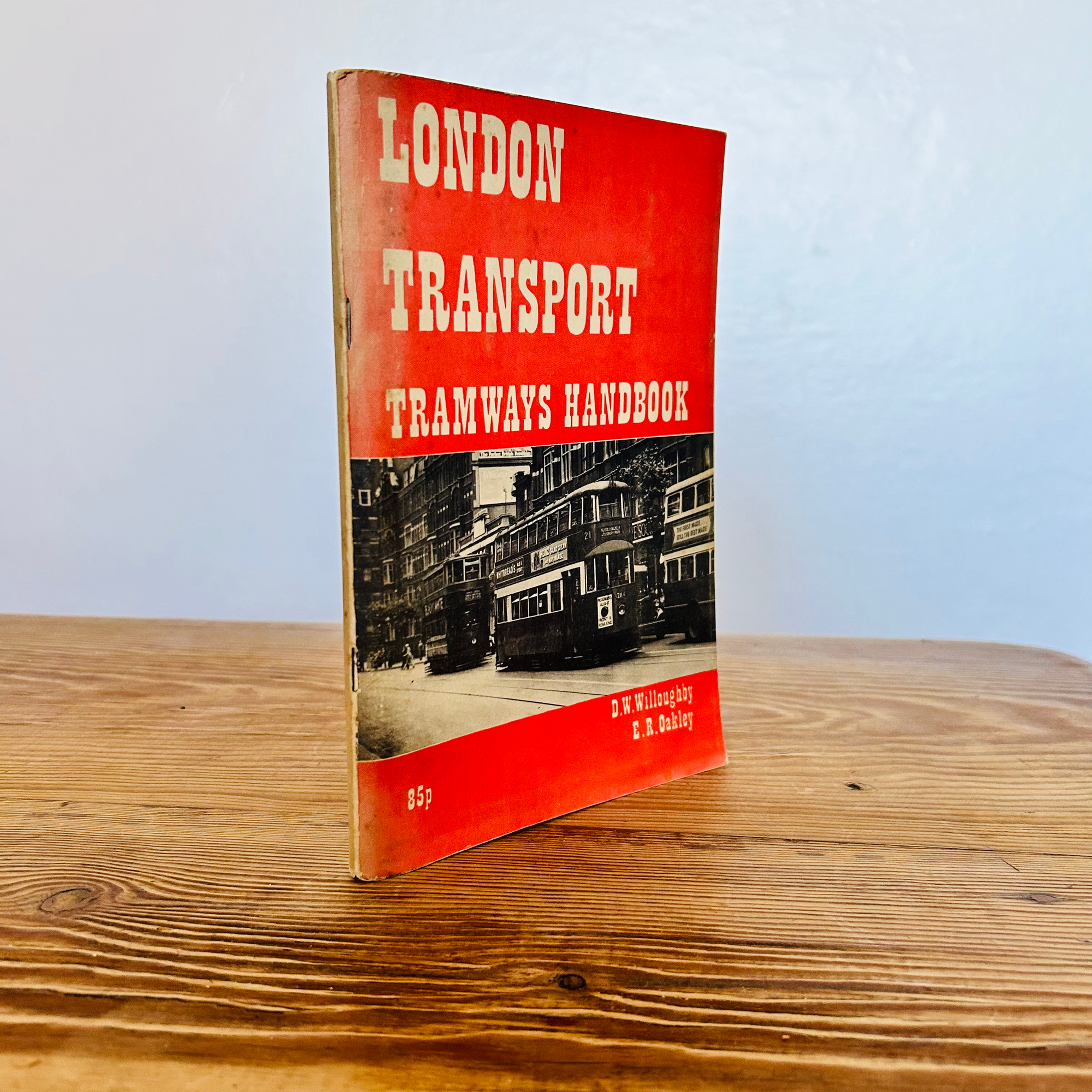 The London Transport Tramways Handbook by D W Willoughby c1972 Transport