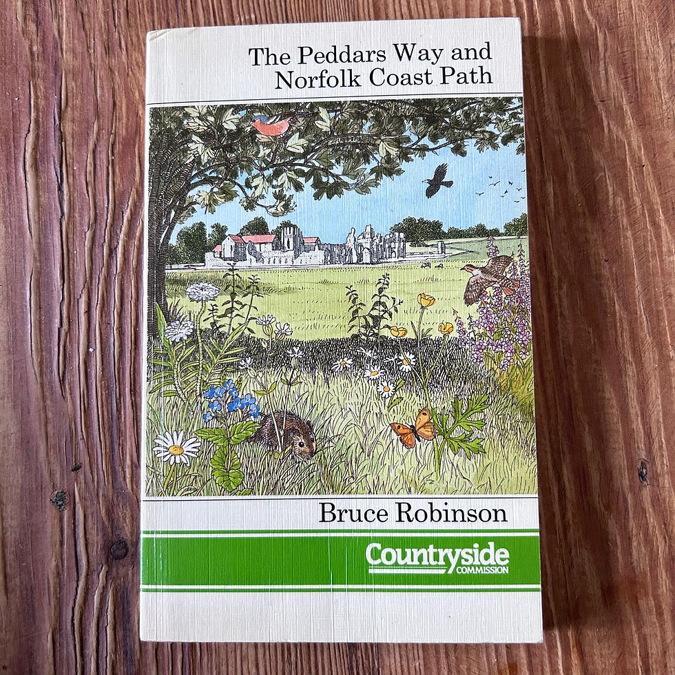 Thumbnail: The Peddars Way and Norfolk Coast Path by Bruce Robinson c1986 Guided Long Route 2