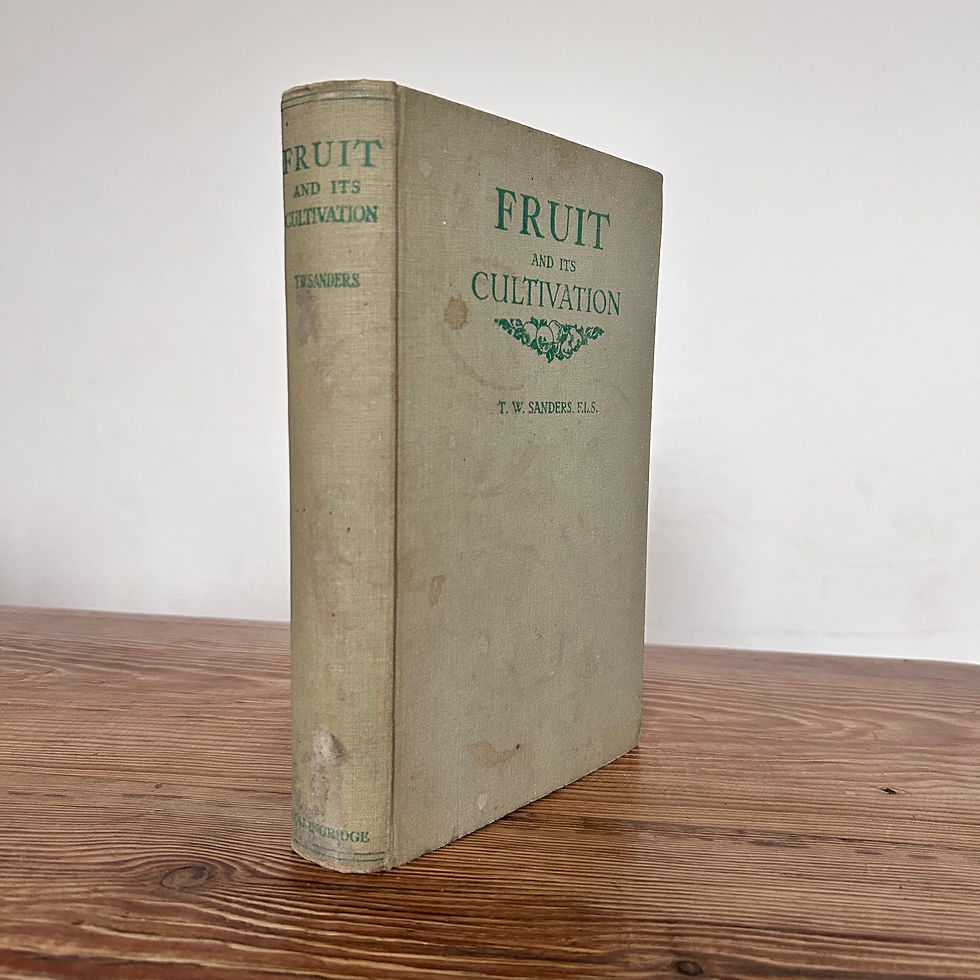 Thumbnail: Fruit and Its Cultivation by T W Sanders undated 5th Edition