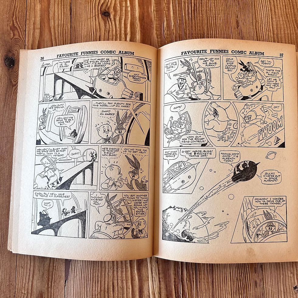 Thumbnail: Favourite Funnies Comic Album. No. 2 Published by World Distributors Ltd, 1951 3