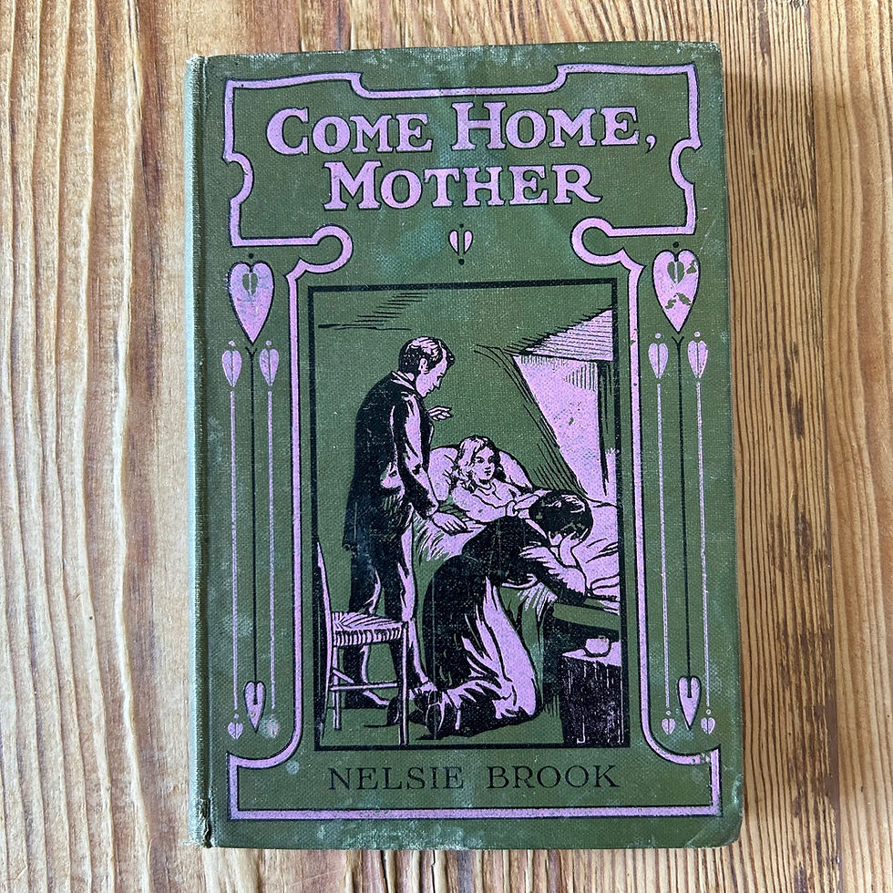 Thumbnail: Come Home, Mother by Nelsie Brook c1911 Children's Illustrated 2