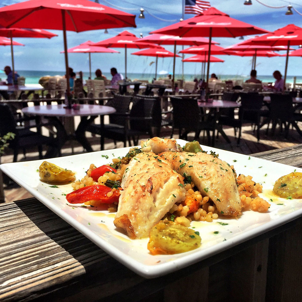 Fresh Fish at Beach House Restaurant Anna Maria Island, Florida