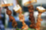 Chicken and Shrimp Shish Kabobs at the Cortez Fishing Festival