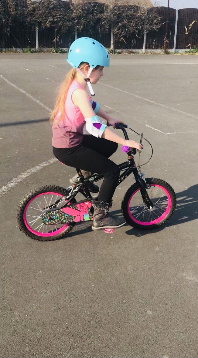 Child on a bike