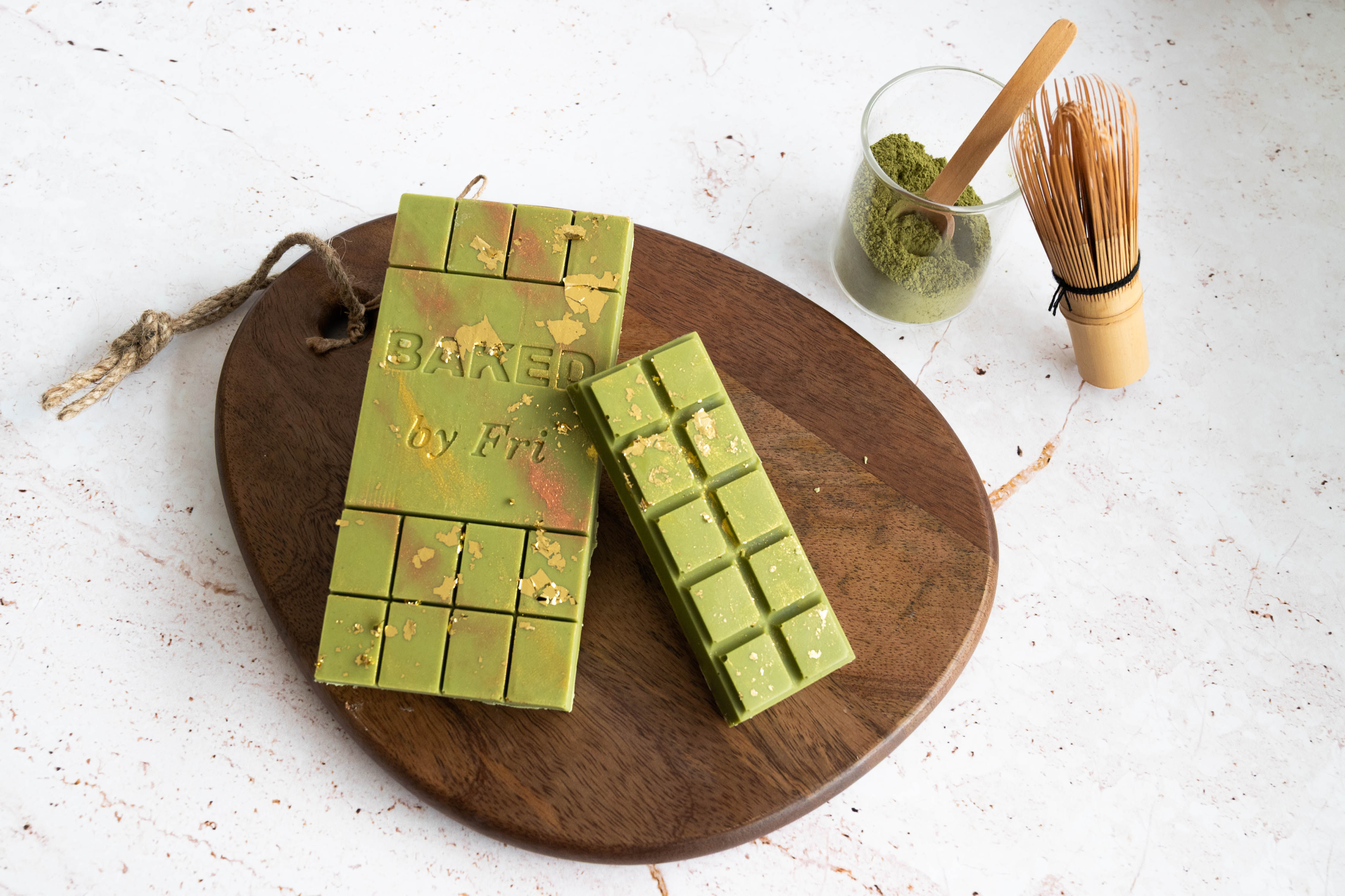 Barra Chocolate Dubai Matcha